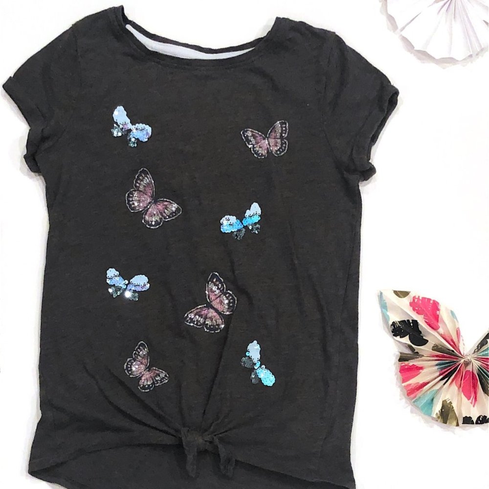 Sonoma Sparkle & Shine Graphic Tee~PAPER BUTTERFLIES NOT INCLUDED